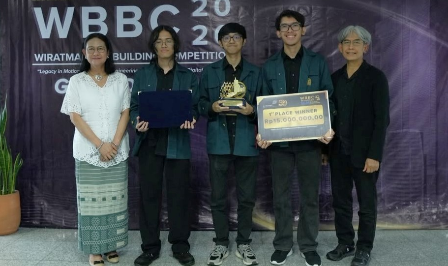 DeepBIM Bawa Mahasiswa Arsitektur ITB Juara Nasional, AI Digunakan untuk Audit Model Bangunan
